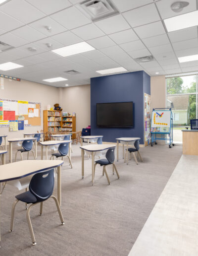 St Henrys Area School of Perham MN, Interior designed by Theisen Design Studios of MN.